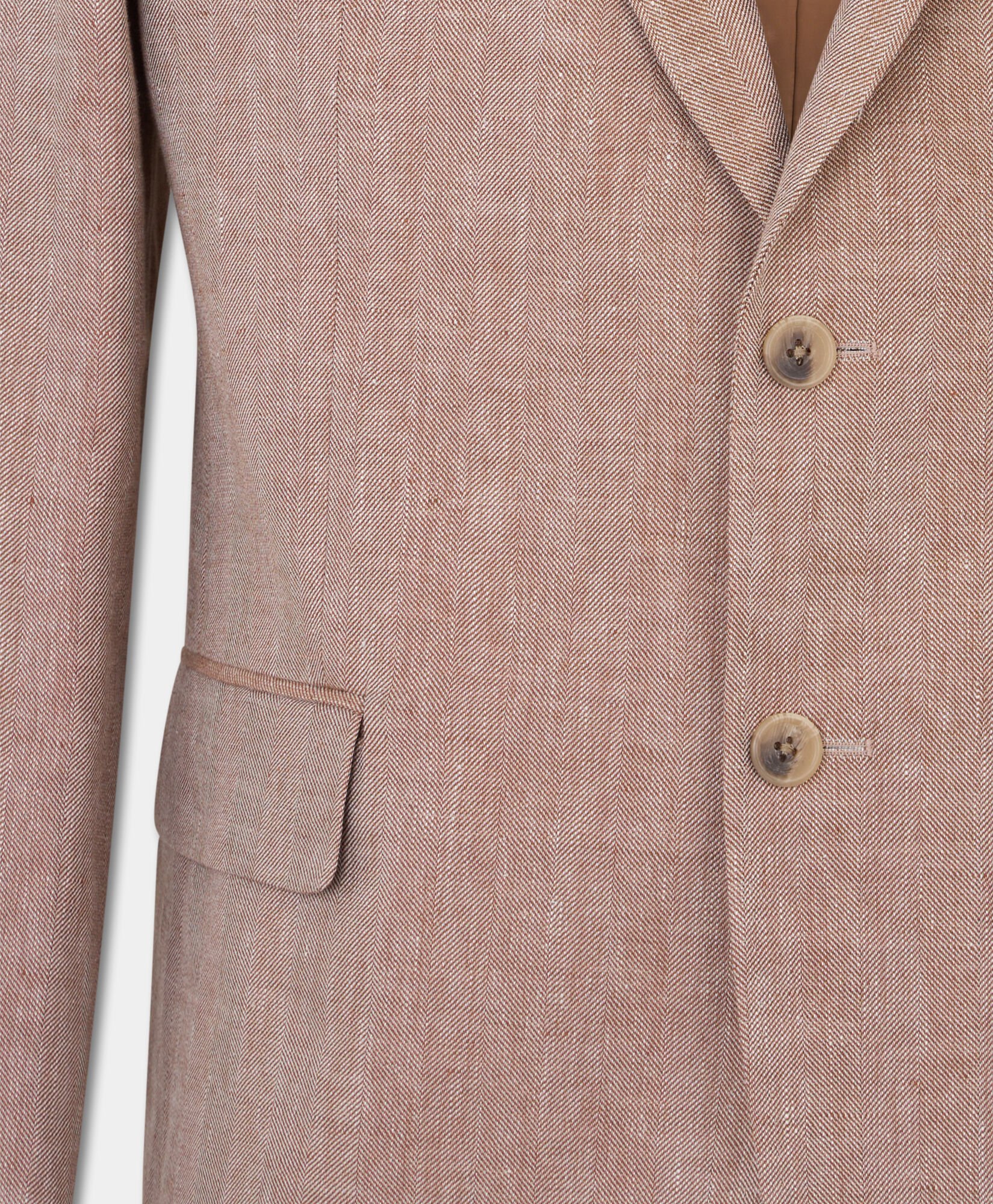 Herringbone Linen Wool Blazer