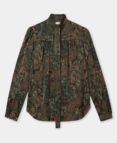 Brooks Brothers Paisley Shirt Navy