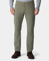 Brooks Brothers Stretch Cotton 5-Pocket Trousers Military