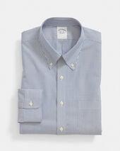 Brooks Brothers Non-Iron Hemd Regular Fit mit Button-Down-Kragen Blau Brooks Brothers Non-Iron Hemd Regular Fit mit Button-Down-Kragen Blau
