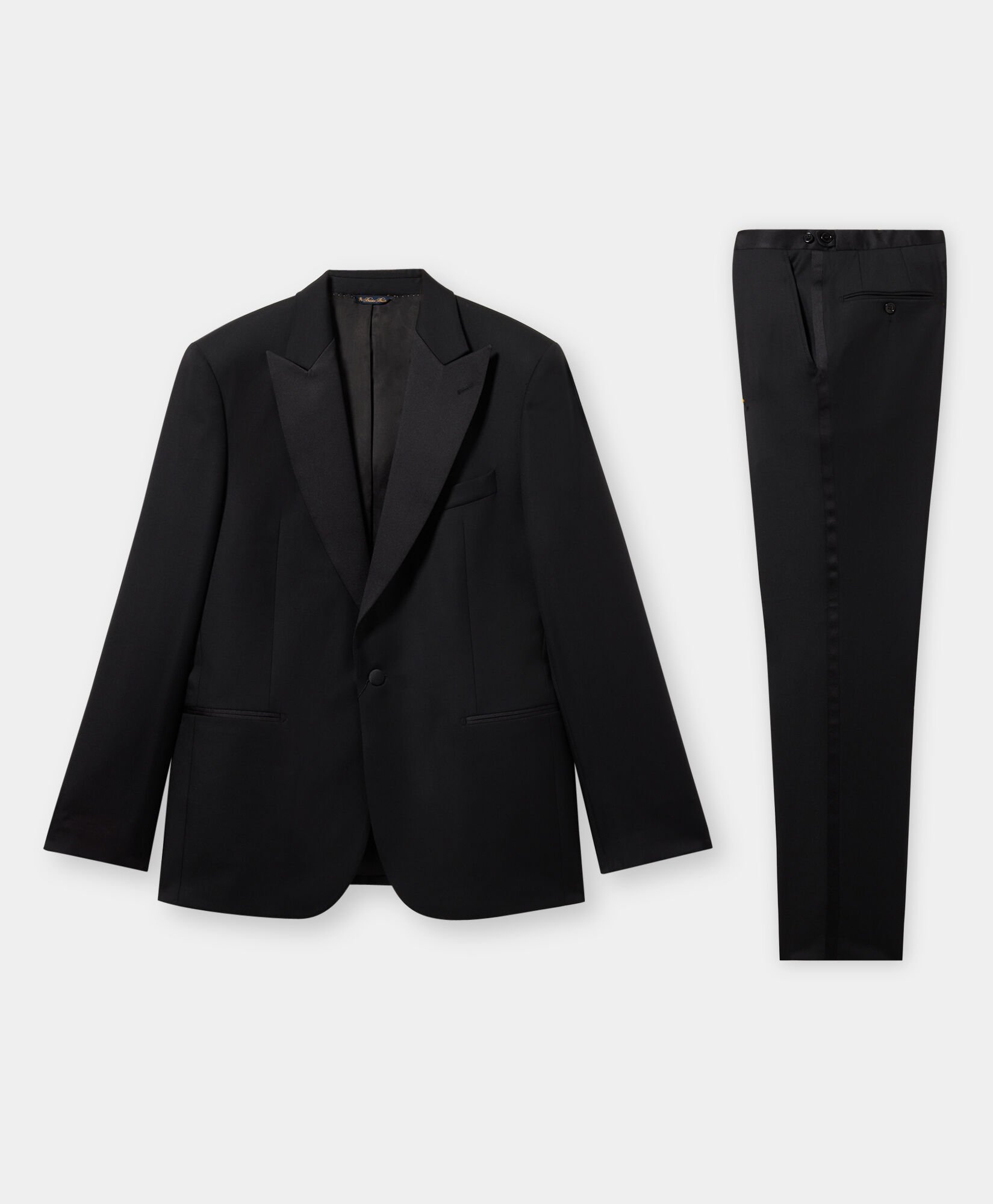 Virgin Wool Tuxedo Suit