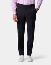 Brooks Brothers Virgin Wool Trousers Navy