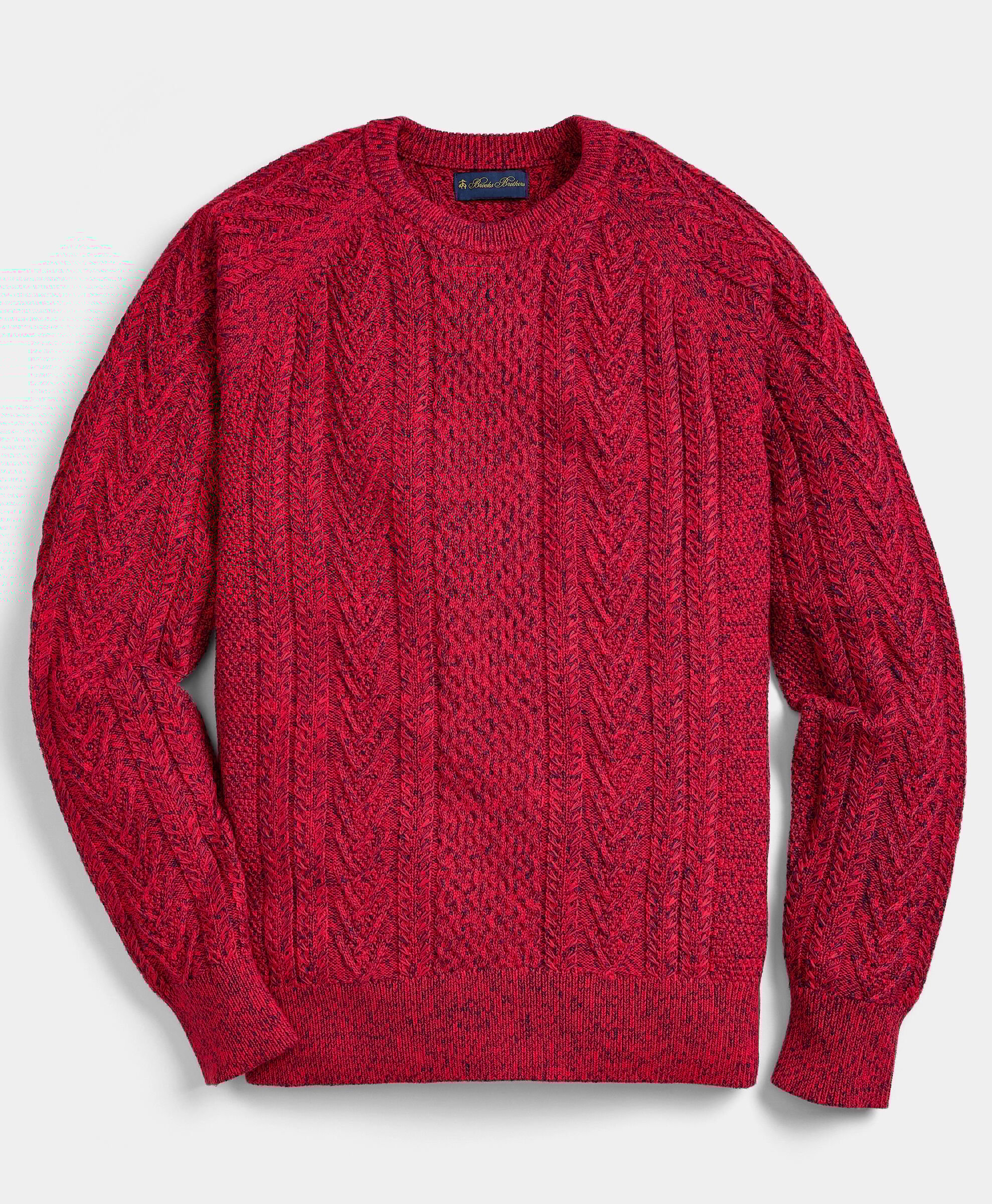 Twist Fisherman Crewneck Sweater