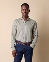 Brooks Brothers Hemd Slim Fit mit Spread-Kragen Salbei