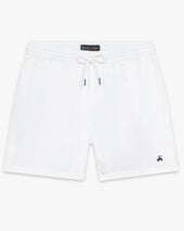 Brooks Brothers White Classic Swimming Trunk White