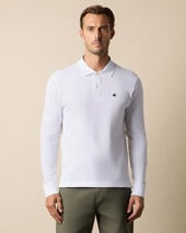 Brooks Brothers Piqué Cotton Polo White
