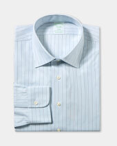 Brooks Brothers Camicia Slim Fit Non-Iron con Collo Ainsley Cielo