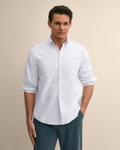 Brooks Brothers Regular Fit Oxford Shirt with Button Down Collar Light Purple Brooks Brothers Regular Fit Oxford Shirt with Button Down Collar Light Purple