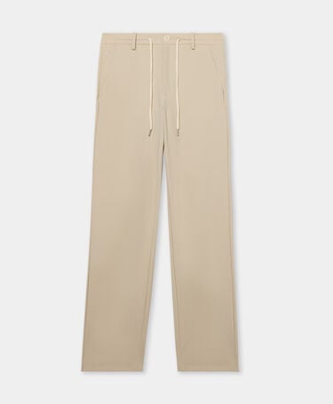 Brooks Brothers Pantaloni Jogging in Misto Nylon Sabbia