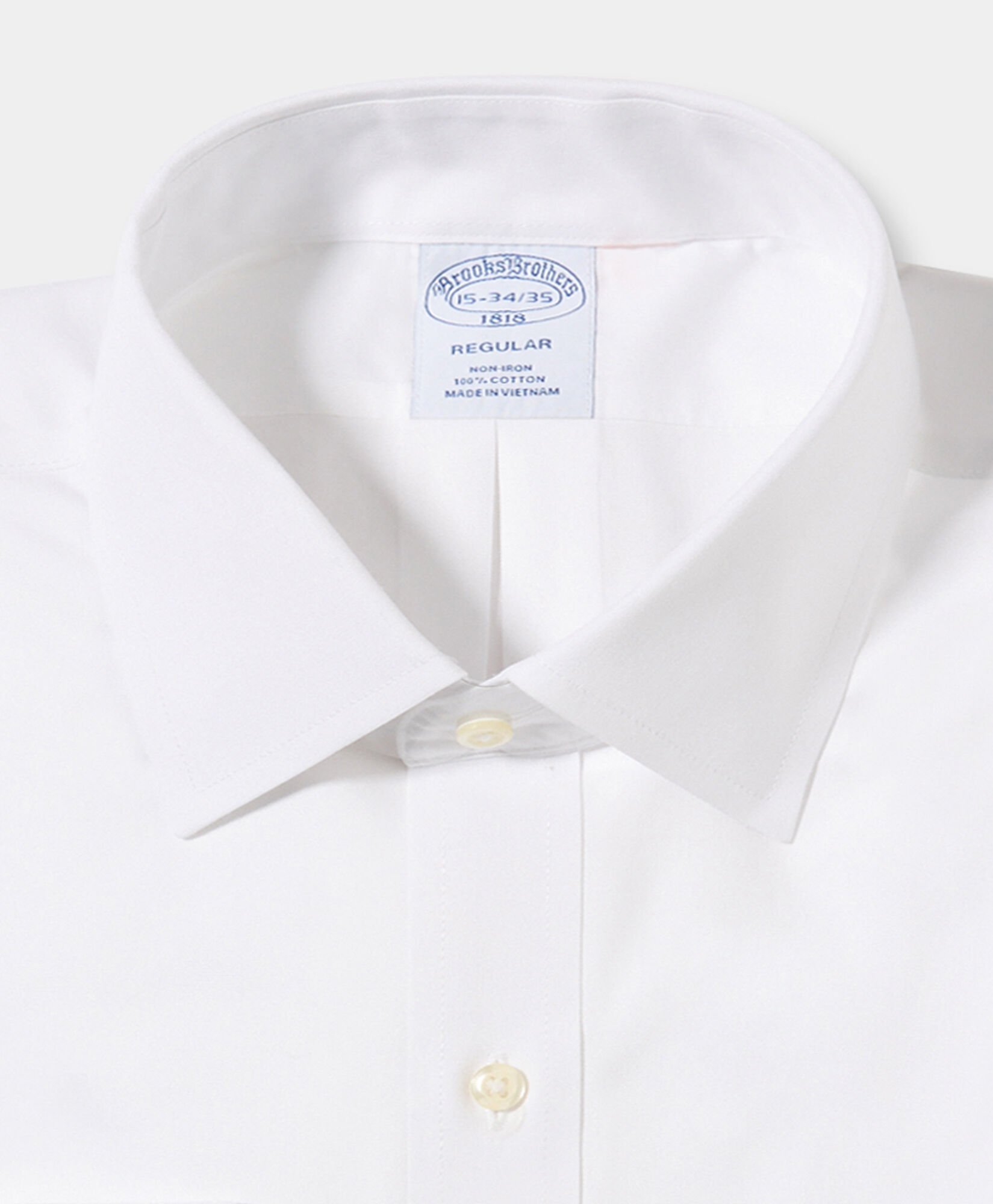Regular Fit Non-Iron Oxford Pinpoint Shirt with Ainsley Collar