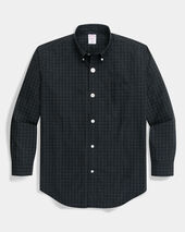 Brooks Brothers Brooks Brothers x Needles - Birdseye-Hemd mit Button-Down-Kragen Grün Brooks Brothers Brooks Brothers x Needles - Birdseye-Hemd mit Button-Down-Kragen Grün