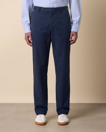 Brooks Brothers Stretch Cotton Twill Chino Navy