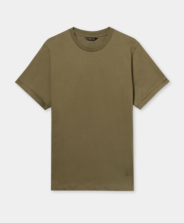 Brooks Brothers Cotton T-Shirt Olive