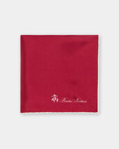 Brooks Brothers Plain Pocket Square Brick Brooks Brothers Plain Pocket Square Brick