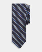 Brooks Brothers Regimental Silk Tie Navy