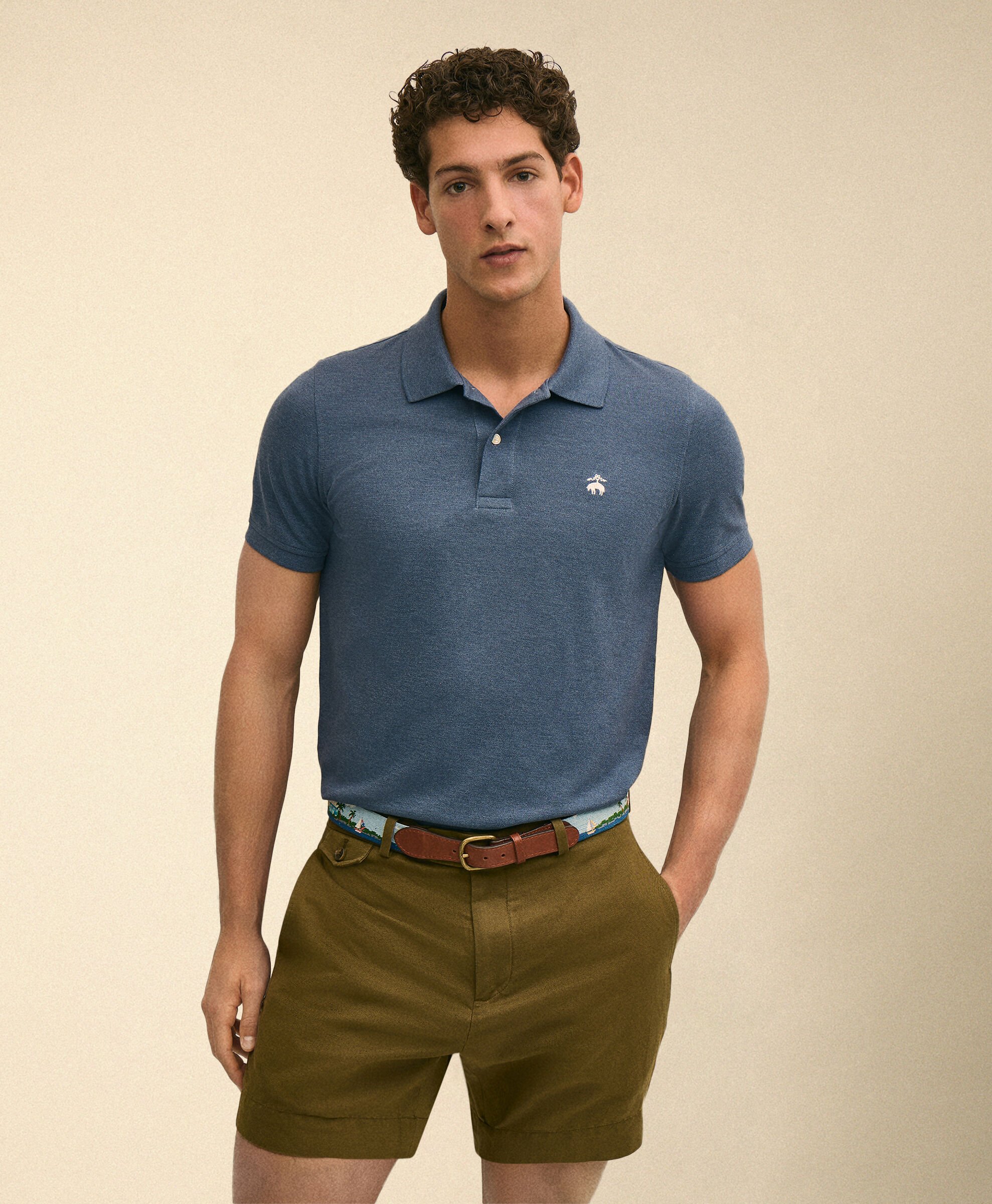 Golden Fleece Washed Supima Cotton Polo