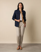 Brooks Brothers Safari Jacket Navy