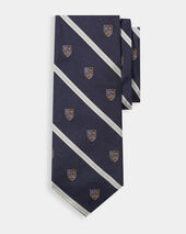 Brooks Brothers Regimental Shield Silk Tie Navy