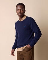 Brooks Brothers Maglione con Logo Blu Marino