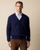 Brooks Brothers Shetland Wool Cardigan Navy