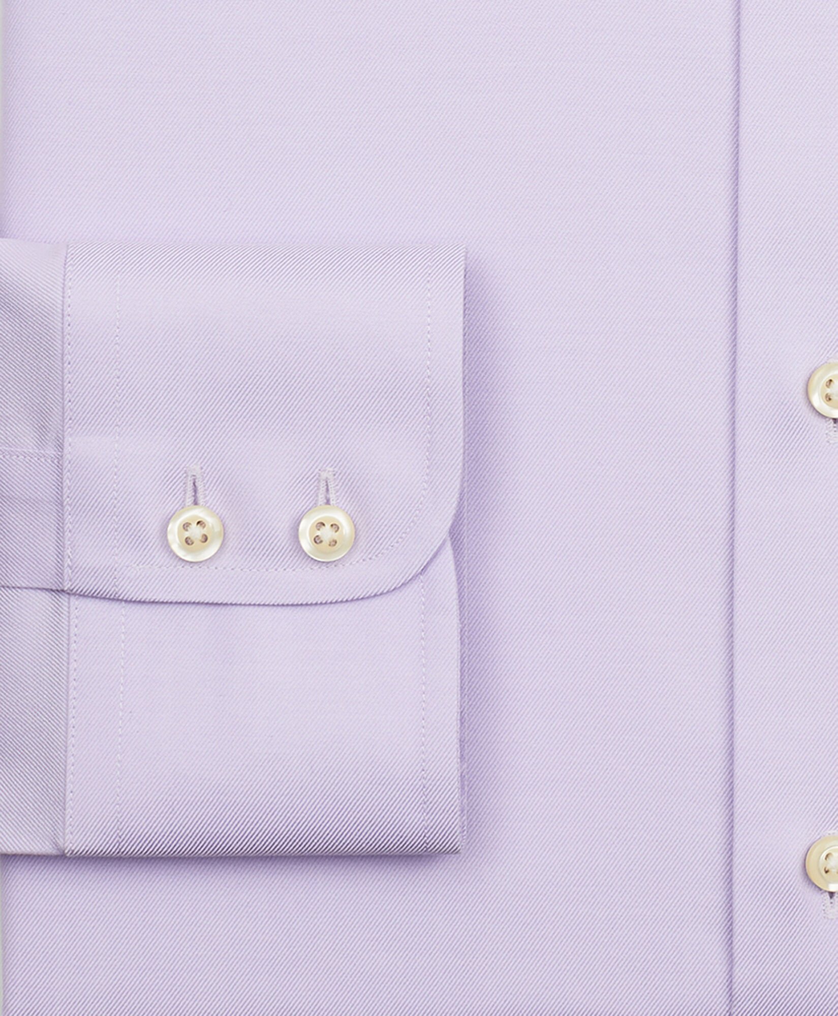 Slim Fit Non-Iron Stretch Twill Supima Shirt with Ainsley Collar