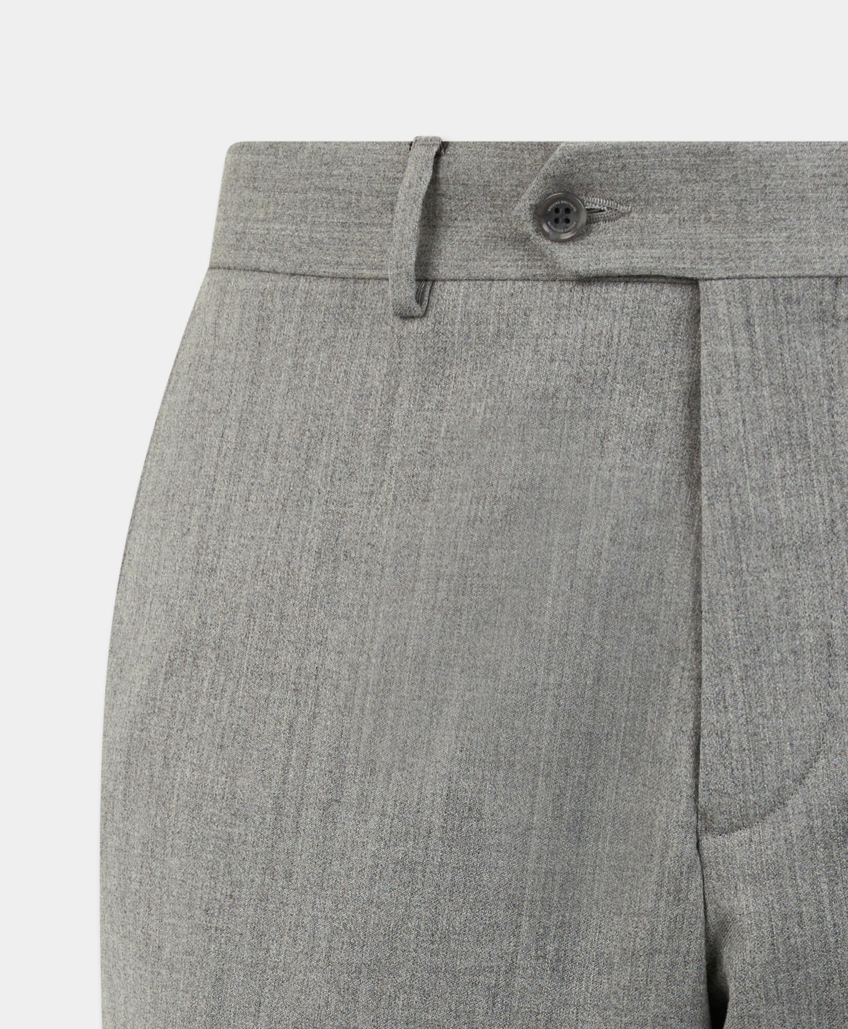 Virgin Wool Blend Trousers