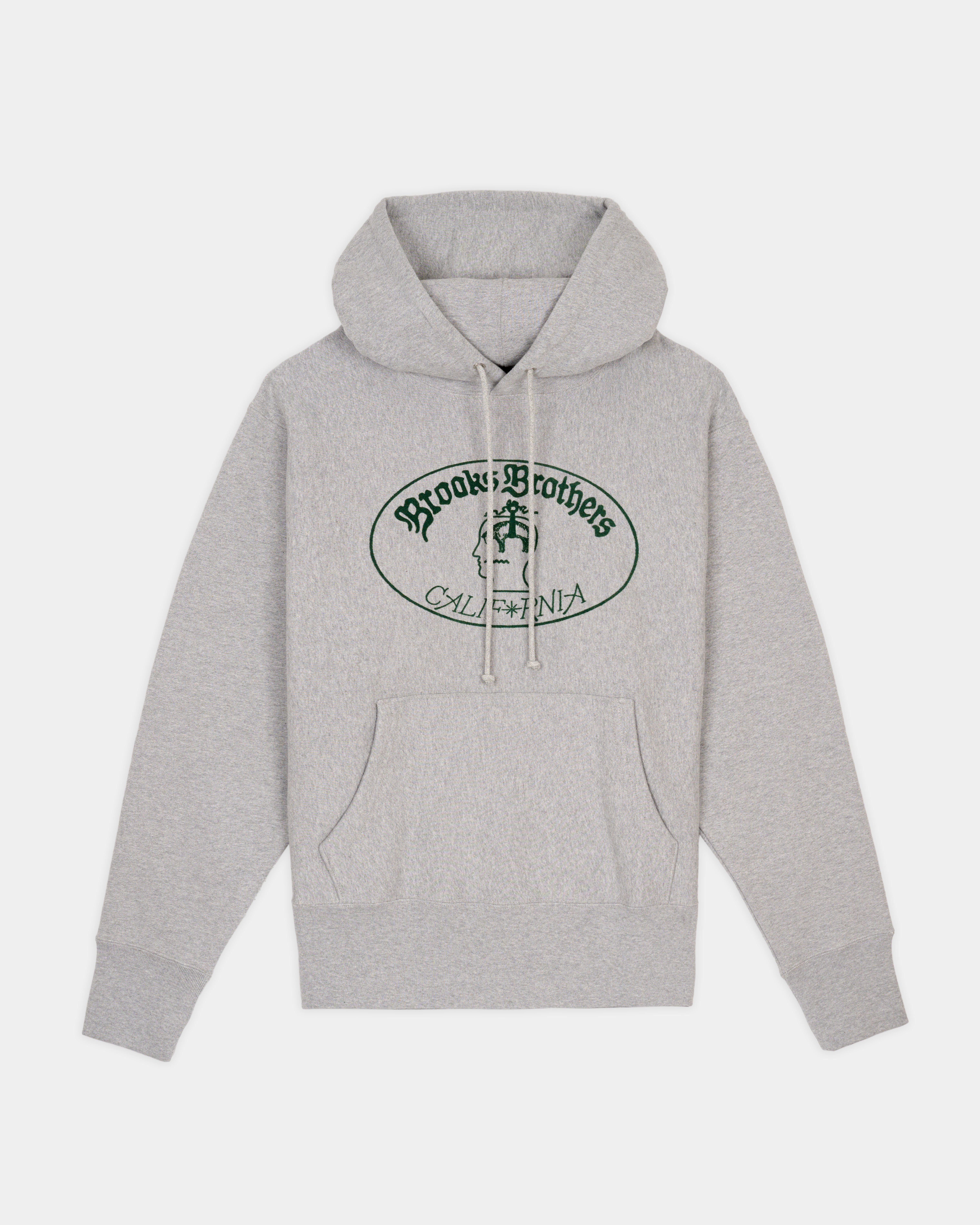Brain Dead x Brooks Brothers California Logo Hoodie