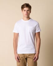 Brooks Brothers Cotton Pocket T-Shirt White