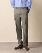 Brooks Brothers Hose aus Schurwolle Performance Twill Salbei