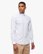 Brooks Brothers Friday Regular Fit Hemd aus Popeline mit Button Down Kragen Hell-/Pastellblau
