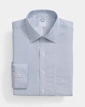 Brooks Brothers Regular Fit Non-Iron Performance Shirt with Ainsley Collar Navy
