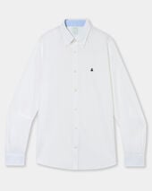 Brooks Brothers Hemd Slim Fit mit Button-Down-Kragen Weiß