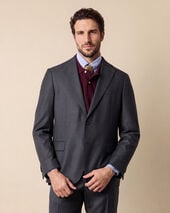 Brooks Brothers Blazer aus Schurwolle Performance Twill Mittelgrau