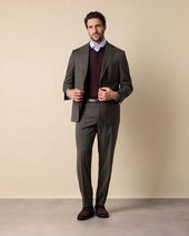 Brooks Brothers Pied de Poule Virgin Wool Suit Oil