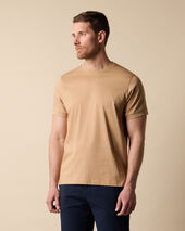 Brooks Brothers T-shirt en Coton Fauve
