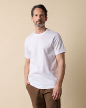 Brooks Brothers T-shirt en Coton Blanc