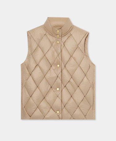 Brooks Brothers 3D Padded Vest Taupe