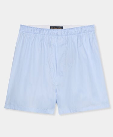 Brooks Brothers Cotton Boxer Sky