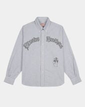 Brooks Brothers Brain Dead x Brooks Brothers California Embroidered Oxford Shirt Blue