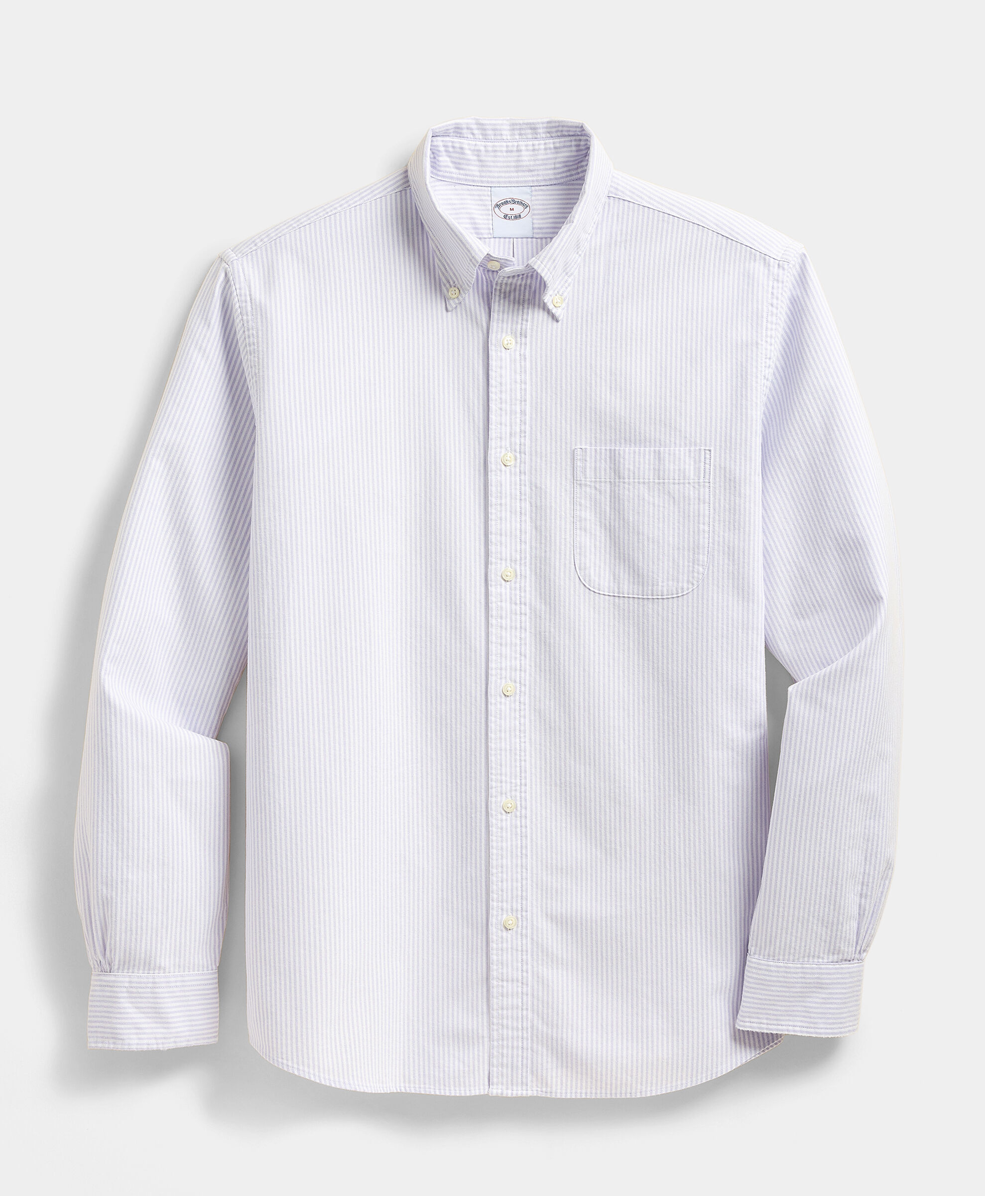 Regular Fit Oxford Shirt with Button Down Collar