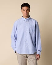 Brooks Brothers Camicia Friday Regular Fit in Oxford mit Button-Down-Kragen Blau Brooks Brothers Camicia Friday Regular Fit in Oxford mit Button-Down-Kragen Blau