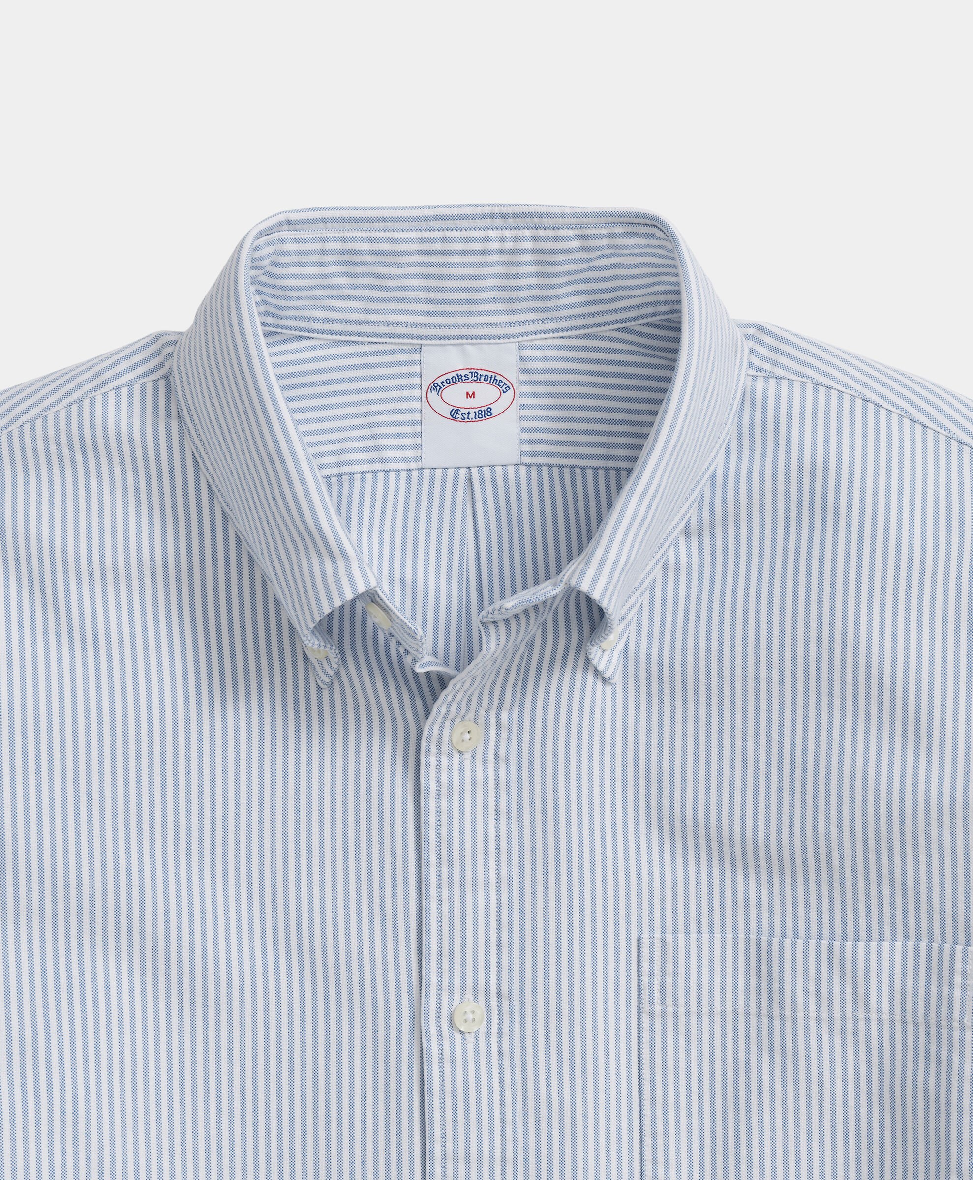Regular Fit Oxford Shirt with Button Down Collar