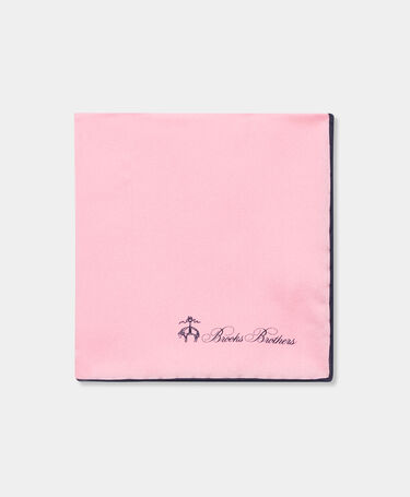 Brooks Brothers Pochette in Seta Rosa