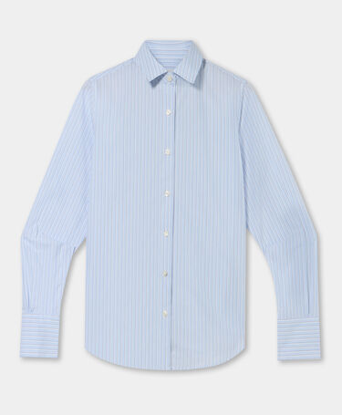Brooks Brothers Shirt with Logo Sky