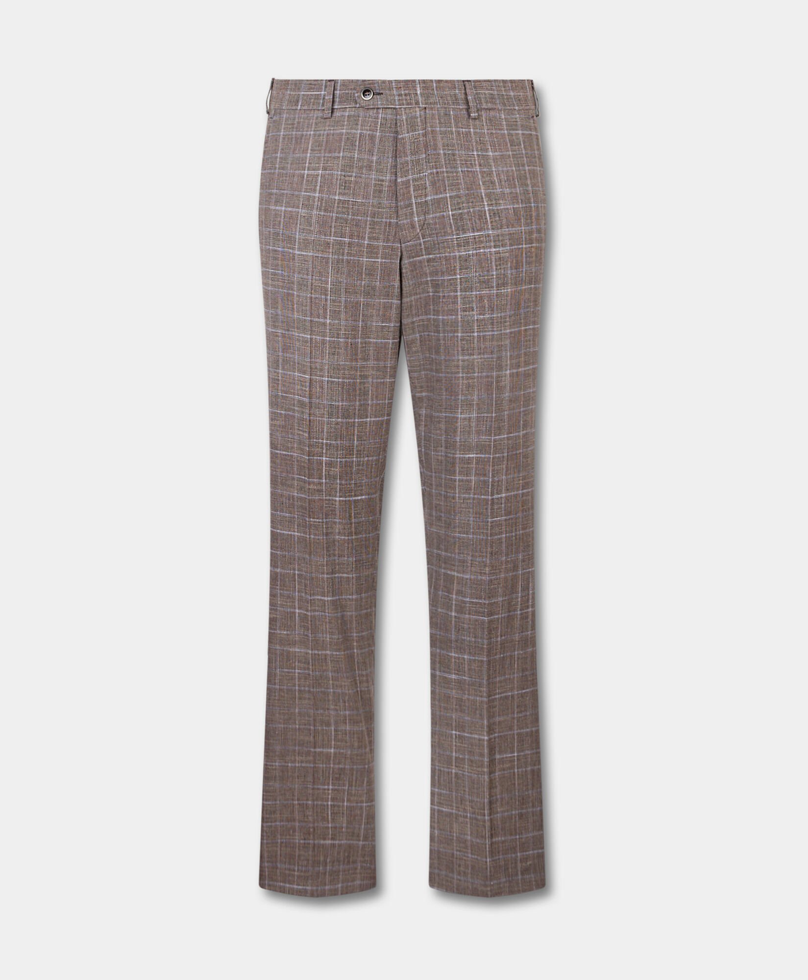 Glen Plaid Cotton Blend Suit