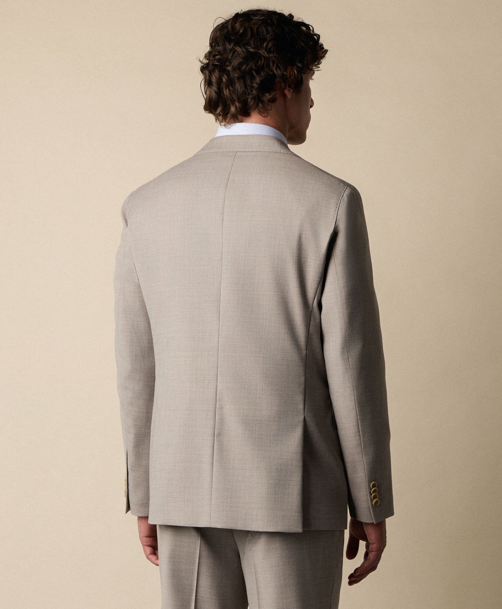 Virgin Wool Blend Comfort Blazer