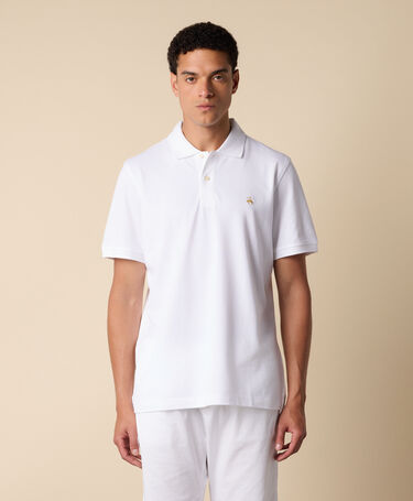 Brooks Brothers Golden Fleece Supima Cotton Polo White