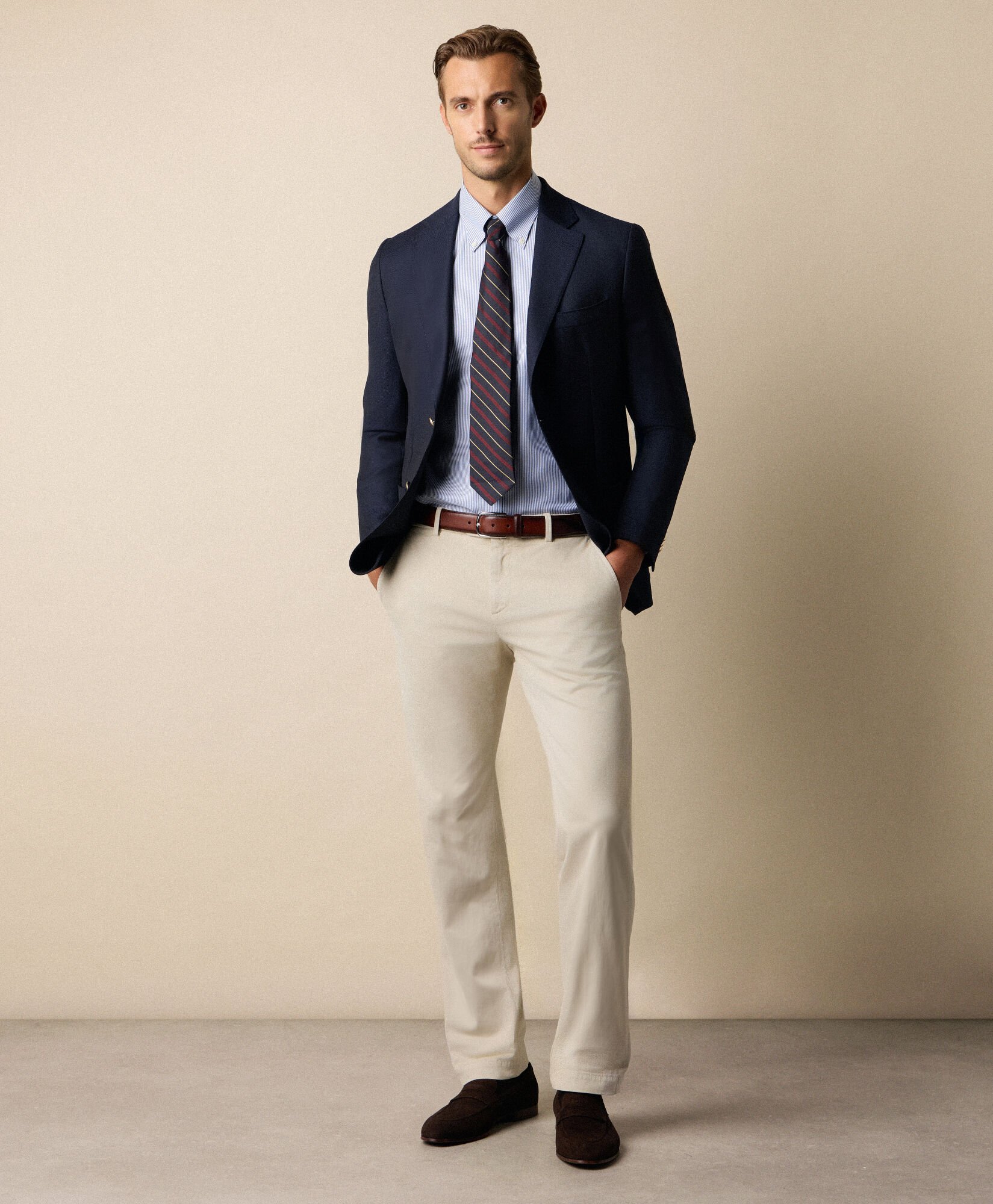 Regular Fit Soft Twill Kirman Chino