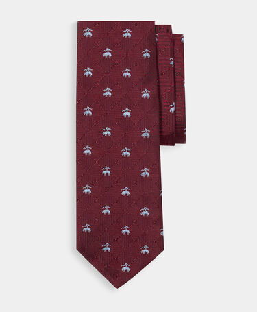 Brooks Brothers Cravate Golden Fleece en Soie Cerise