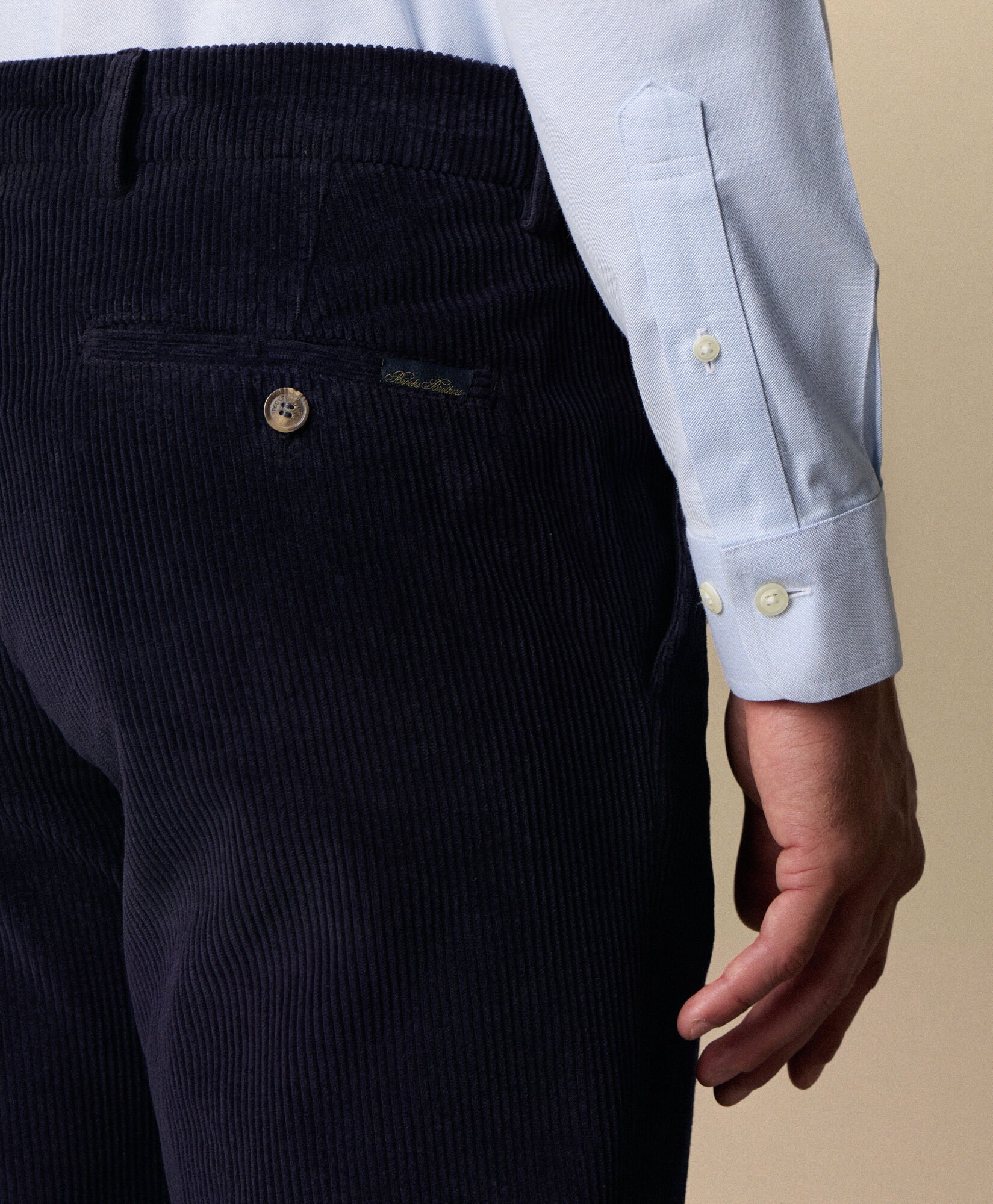 Regular Fit Cotton Corduroy Chino